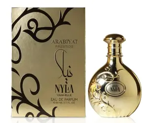 ARABIYAT PRESTIGE Nyla Vani-Elle Eau de Parfum, Unisex Fragrance with Vanilla and Jasmine, 2.7 fl. oz