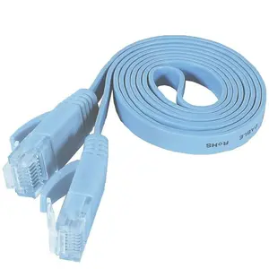 3FT 3feet Flat CAT6 RJ45 Ethernet Network LAN Cable UTP Patch Cord Modem Route Network Cables & Connectors