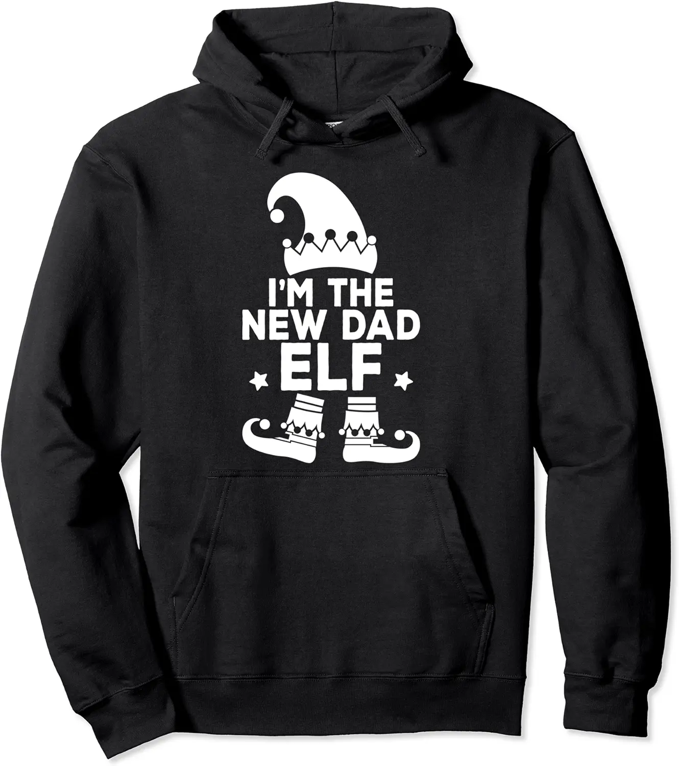 I'm The New Dad Elf Holiday Cute Father Matching Christmas Pullover Hoodie - Tatyanata Shop 81B0CJVPSR5H
