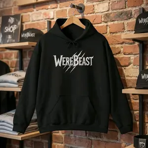 Cozy Savage WereBeast Hoodie Casual Piece Everyday Drawstring Adjustable