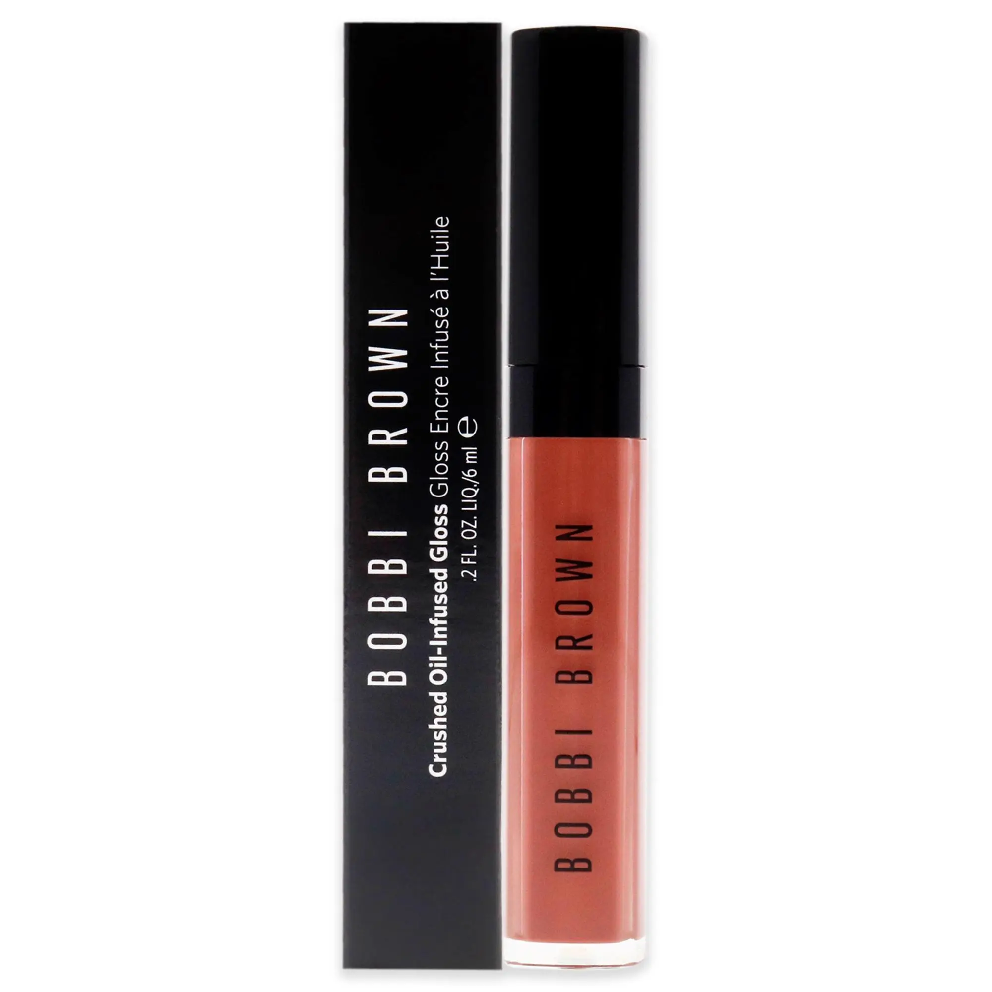 Women's Bobbi Brown Free Spirit Crushed Oil-Infused Lip Gloss - 0.2 fl oz, Cosmetic Makeup, Glossy Finish, Comfortable Wear, Easy to Apply Evenly for Daily Use