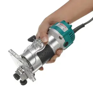 110V~220V edge trimming machine electric woodworking tool carving opening slotting multifunctional small chamfering electric