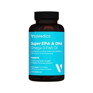 Super EPA DHA Fish Oil - Omega3 Health Supplement Fitness Edible