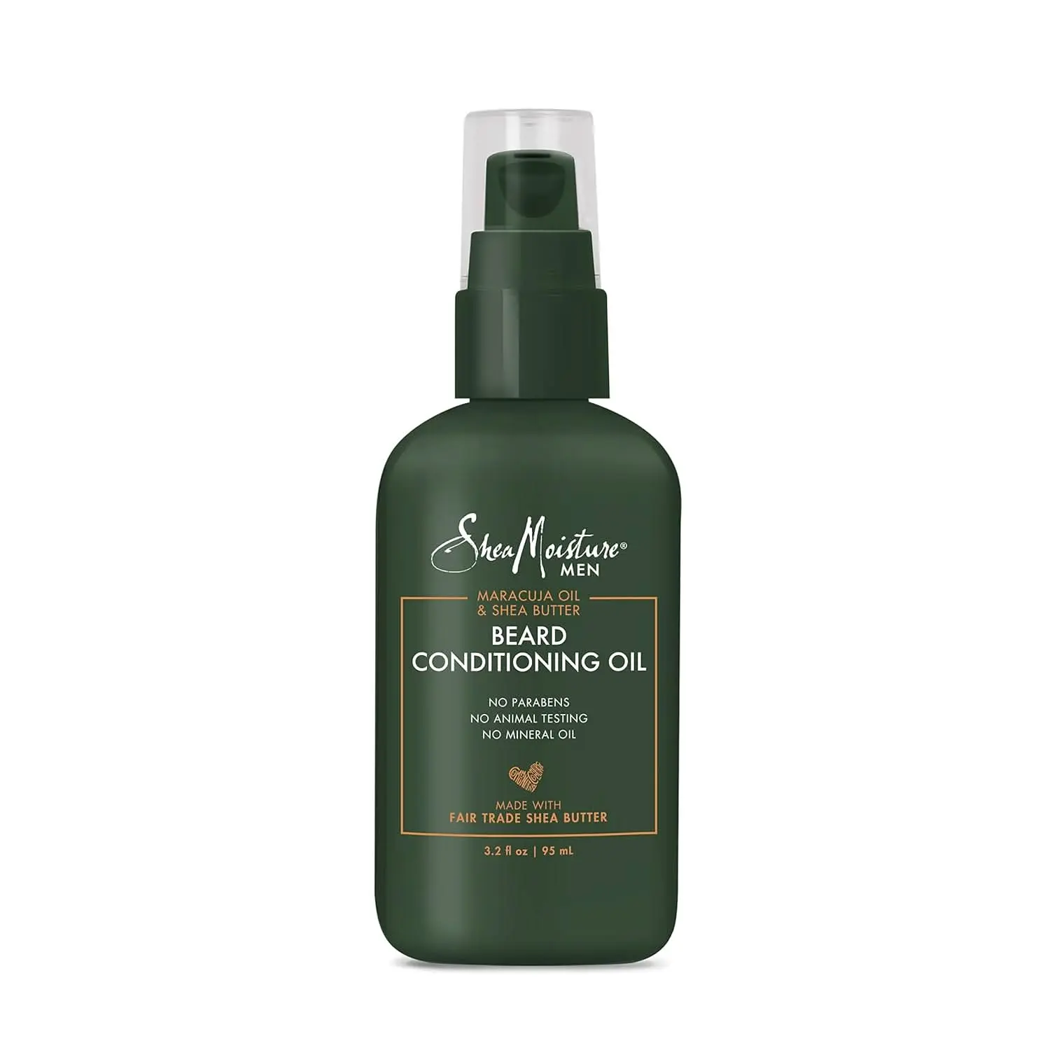 Beard Conditioning Oil, Smoothing Moisturizer for Men with Shea Butter, Nourishing Treatment for Coarse Hair, 3.2 oz Bottle