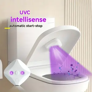 1 Smart Toilet Cleaner, Toilet Purifier, Rechargeable LED Light, Multifunctional And Portable, Easy To Install, Suitable For Home And Business Travel Use.