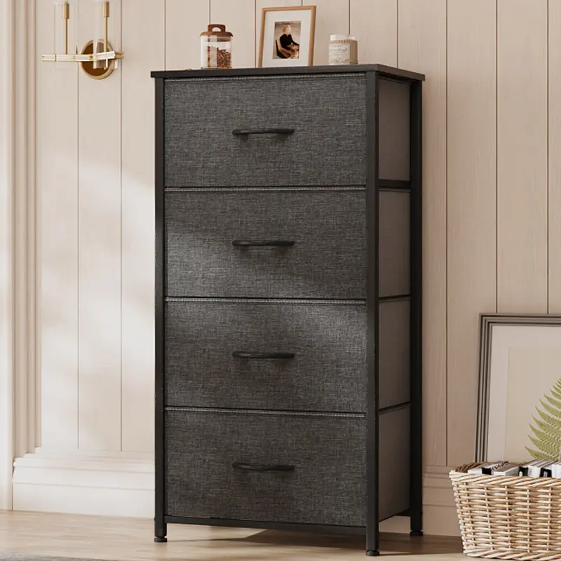 white christmas dresses Fabric Dresser with 5 Drawers, Wide Dresser Storage Tower, Organizer U –  Pipi shell