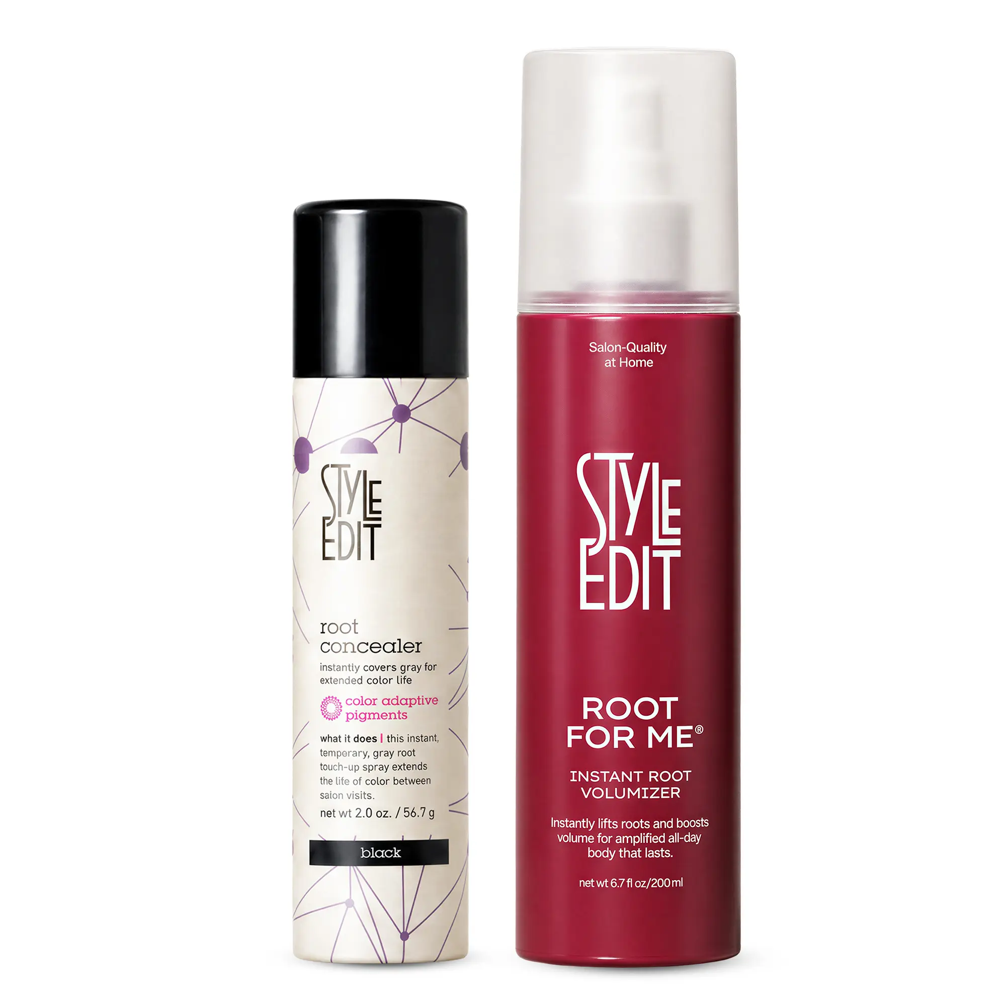 Style Edit ROOT FOR ME Instant Root Volumizer and Root Concealer Spray