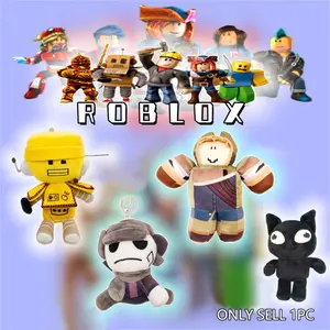 Roblox Dead Rail Character Plush Toy, Game Enthusiast Collection, Birthday Gift, Room Decoration, Unisex, No Battery Required
