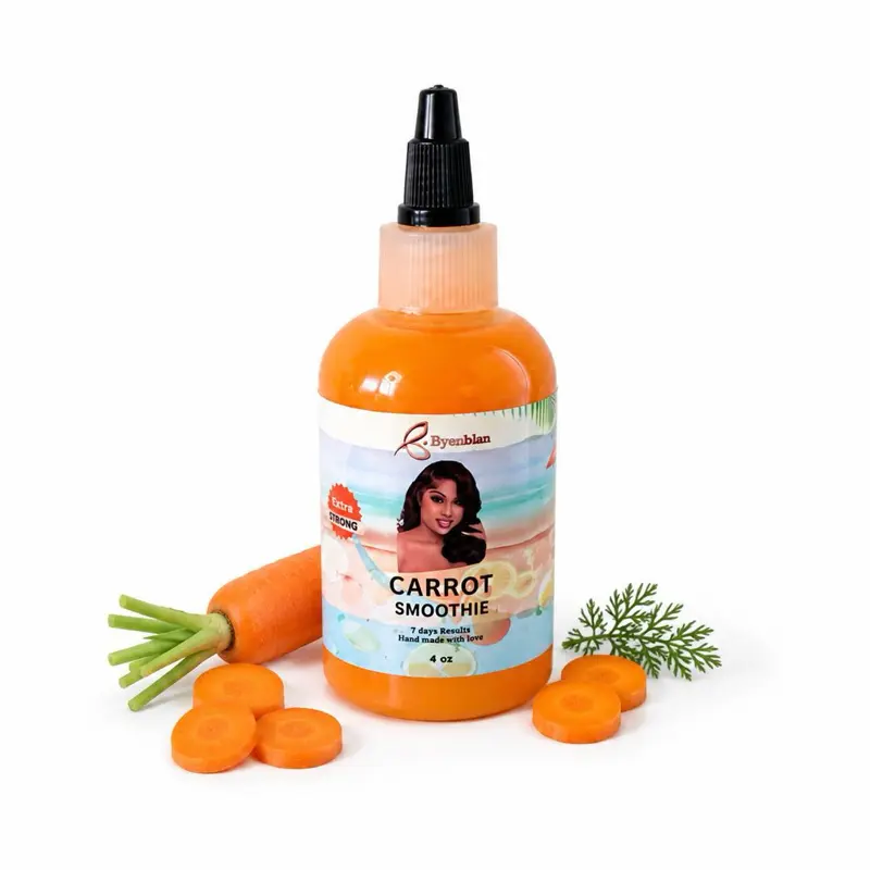 Byenblan Body Carrot Smoothie 2Xtra Strong Formula with Beta-Carotene & Vitamin C for Radiant 4oz
