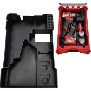 Tidy Tool Liner for M12 Fuel Driver and Packout Compact Tool Box organizer