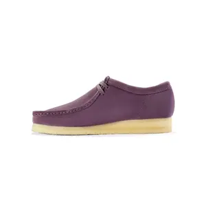 Clarks Originals Wallabee "Plum Suede" - Men's, Rubber, Lace