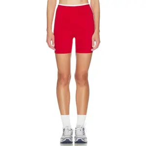 FORM Two Tone Shorts in Cherry