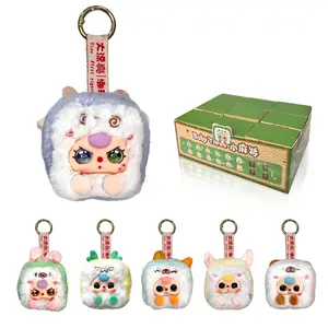 Baby Three Little Mahjong Plush Series Blind Box, Stuffed Anima, Backpack or clothing decoration, Soft Furry Collectibles, Stuffed Animal, Bunny Plush Dolls, Holiday gifts, Halloween gifts Christmas Powerpuff Girls Vinyl