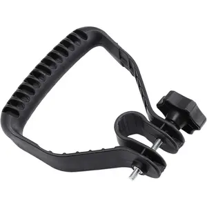 Universal Weed Eater Trimmer Handle Bar,Black Loop Handlebar Mounting Hardware Kit Type E Trimmer Replacement Handle for String Trimmer Lawn  Garden
