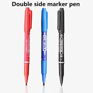 Dual Tip Tattoo Skin Marker, 10pcs Box, Ideal for Permanent Makeup & Piercing Marking, Essential Tattoo Supplies