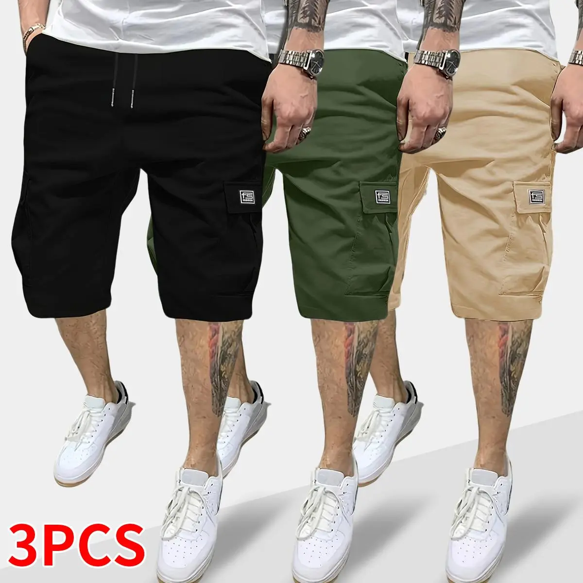 Black + Khaki + Army Green
