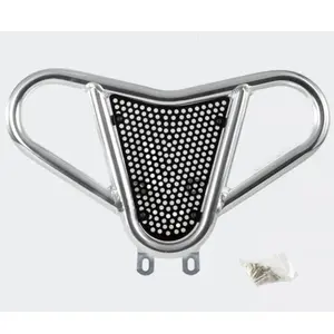 M2 ATV Front Bumper Silver 1" 6061 T6 Aluminum Lightweight Strong ARMAT by Alba Racing