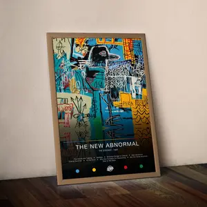 The Strokes Poster | The New Abnormal Poster | Album Poster Prints | Wall Decor Posters | Album Cover | Rock Music Poster