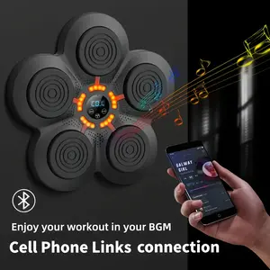 2024 Smart Music Boxing Machine, Musical Boxing Machine Wall Mounted, Wall Mounted Boxing Training Punching Equipment, Can Play Music And Connect To Music Boxing Machine