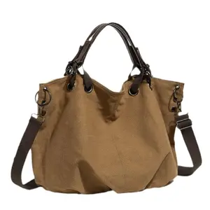 RIVERICH Vintage Canvas Utility Crossbody Bag for Men & Women, Retro Workwear Street Style Messenger Bag with Multiple Pockets, Durable Sling Bag with an Adjustable Strap and Spacious Compartments for urban commuting, travel