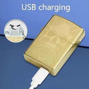 Electric candle lighter, rechargeable windproof flameless plasma arc lighter, Christmas gift, suitable for both men and women