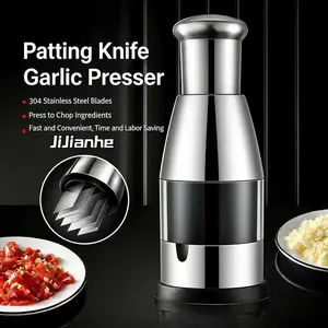 Santa Manual garlic shredder, garlic grinder, handheld food shredder, vegetable cooking grinder, home kitchen accessories, vegetable shredder tools