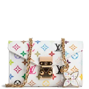 Pre-owned Louis Vuitton Multicolore Monogram Coated Canvas Crossbody Bags x TM Monogram Multicolore Pouch Metis Belt