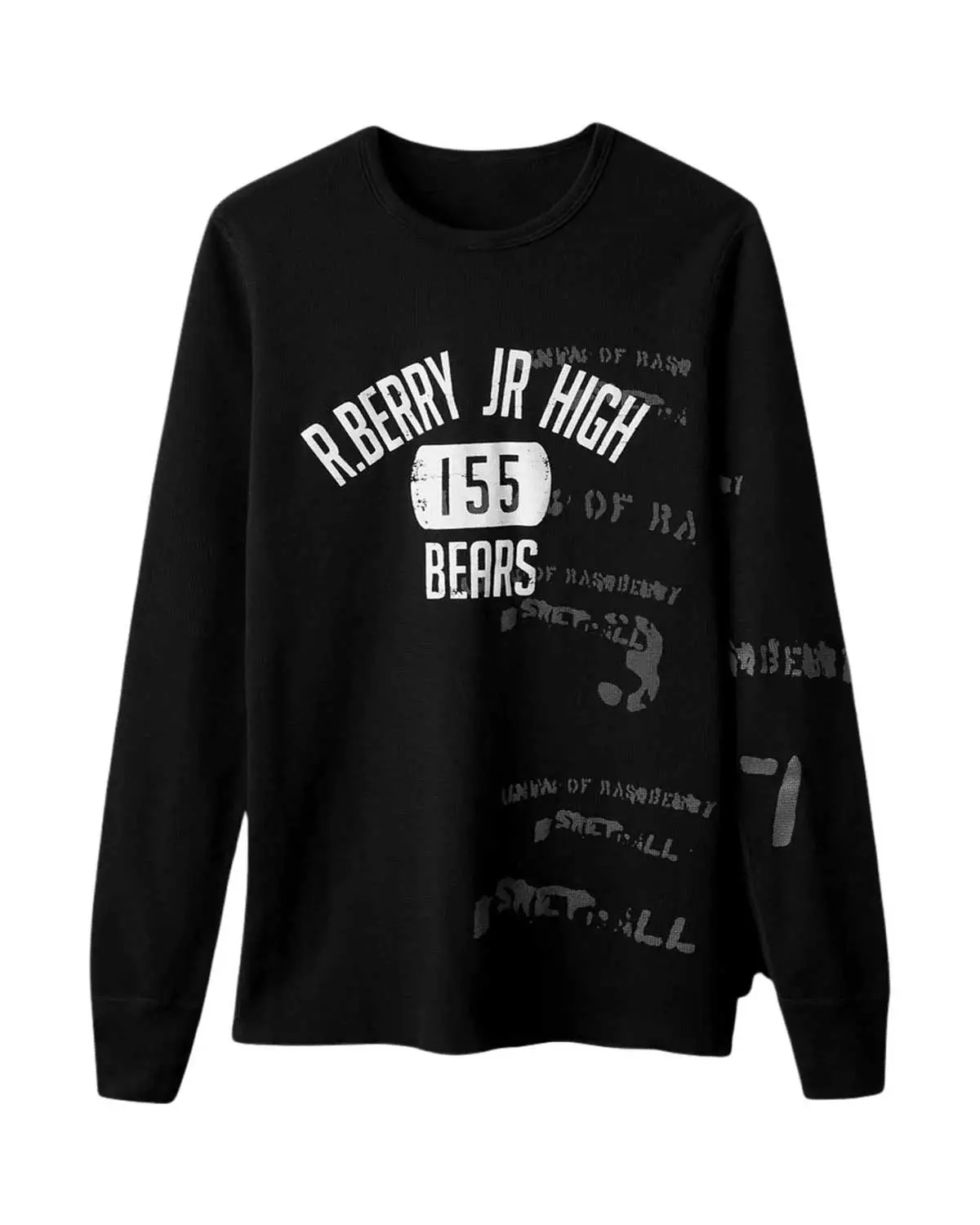 GV Gallery Jr High L/S Thermal Black
