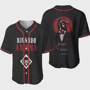 Ricardo Arjona 2026 Usa Tour AOP 3D Baseball Jersey