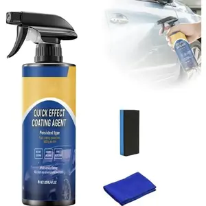 Car Coating Quick-acting Coating Agent With Dust -Proof and Glazing Effects -Long Lasting Car Paint Waxing Solution For a Showroom Shine