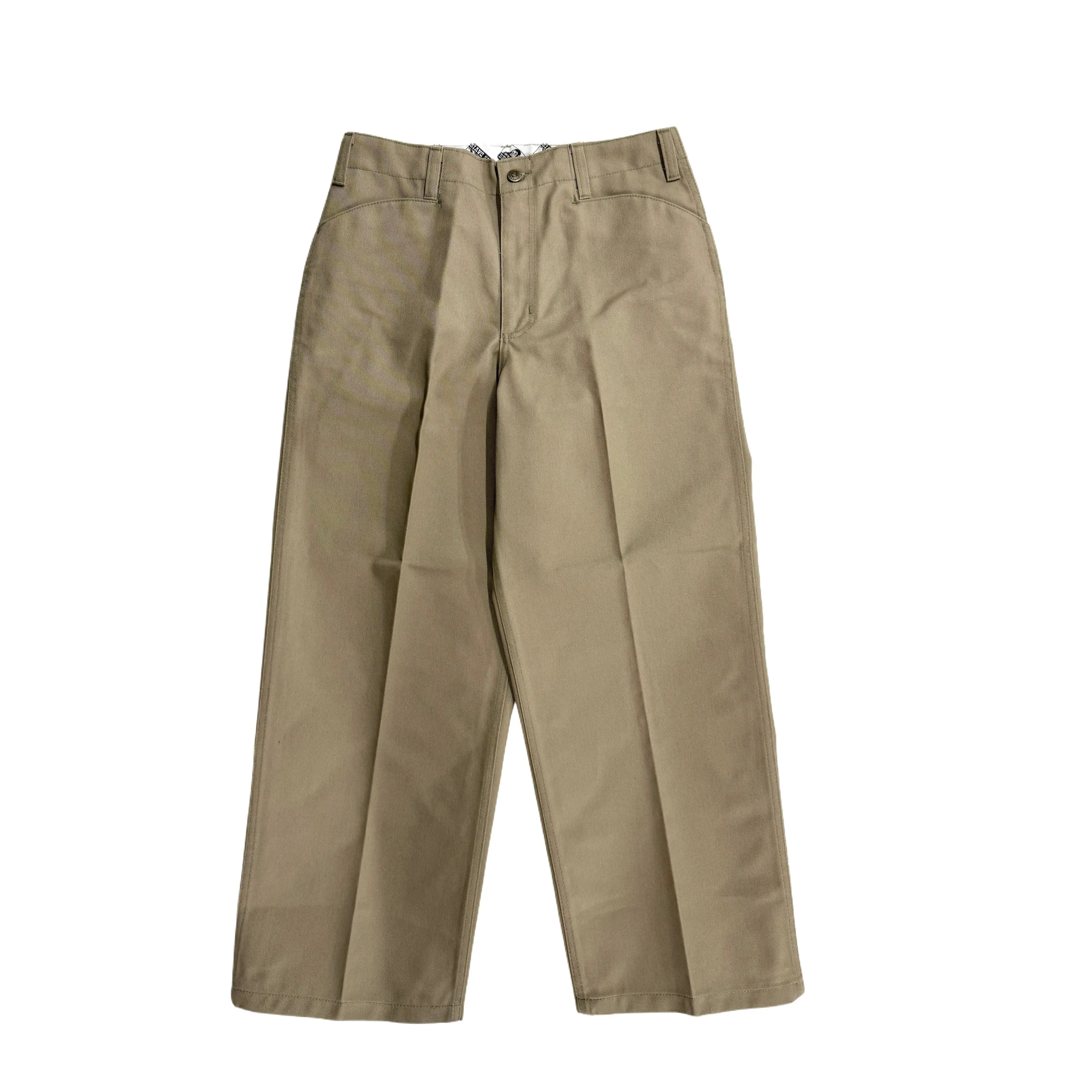 BEN DAVIS Gorilla Cut Pants - BENDAVIS Mid Waist, Plain Cotton