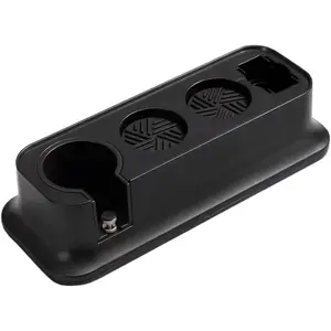 Espresso Tamper Station Coffee Tamper Stand Suitable for 51/54/58mm Portable Filters, Safe Plastic 4-Hole Coffee Accessories Suitable for Portafilters Tamper Distributor