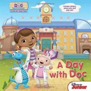 USED-Doc McStuffins a Day with Doc by Disney Book Group (Hardcover)