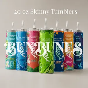 20 oz Energy drink tumbler, double wall insulated travel mug.
