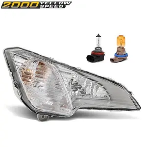 Front Fog Light Driving Lamp Fit For 18-2021 Ford Ecosport Right Passenger Side amber lens