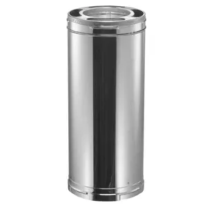DuraVent 6DP-36 DuraPlus 36 x 6 Galvanized Steel Triple Wall Stove Pipe