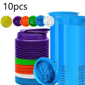 10 Pack Disposable Vomit Bags, Portable Leak-Proof Travel Puke Bags, Travel Accessories, Ideal for Car Sickness & Road Trips, Convenient & Discreet Use