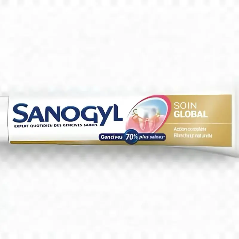 transparent toothpaste bottle SANOGYL transparent toothpaste bottle SANOGYL