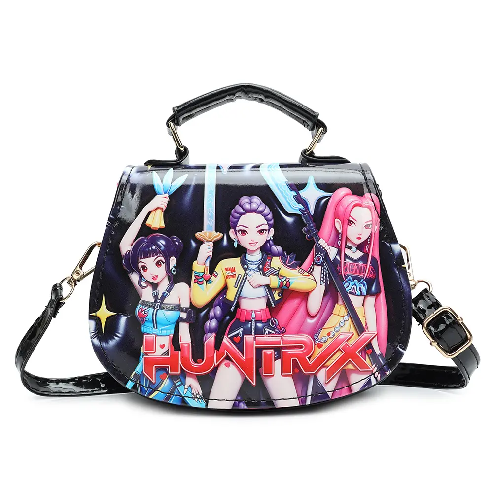 New 3D KPOP Zero Line Pack for Children - Cute Anime Style Storage Bag - Popular Children's Crossbody Bag