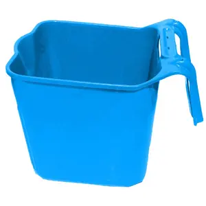 Tuff Stuff Products  14 qt. Square Fence Hook Bucket, Blue