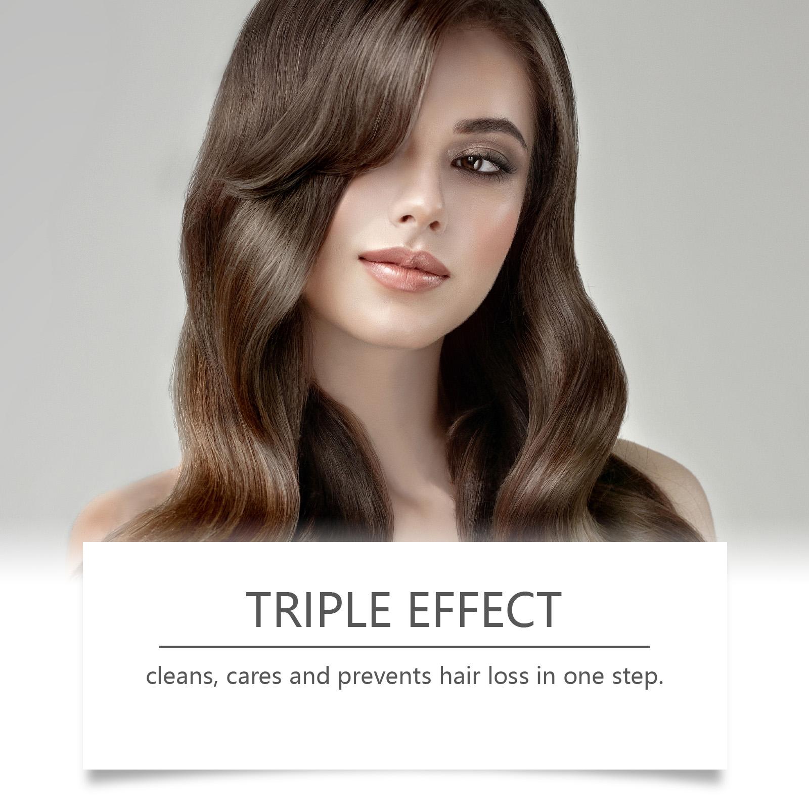 Hoegoa 3-in-1 Nourishing Hair Shampoo with Batana Rosemary Onion for Cleansing Nourishing Moisturizing and Softening Hair 118ml