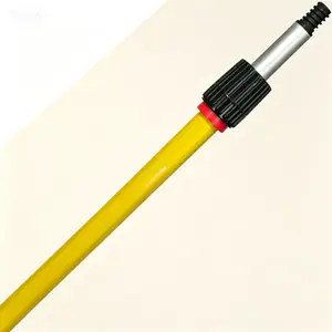 Adjustable Extension Pole 4 to 8 Feet Professional Telescoping Tool for Painting Cleaning and Maintenance Durable Lightweight Reusable with Secure Locking Mechanism