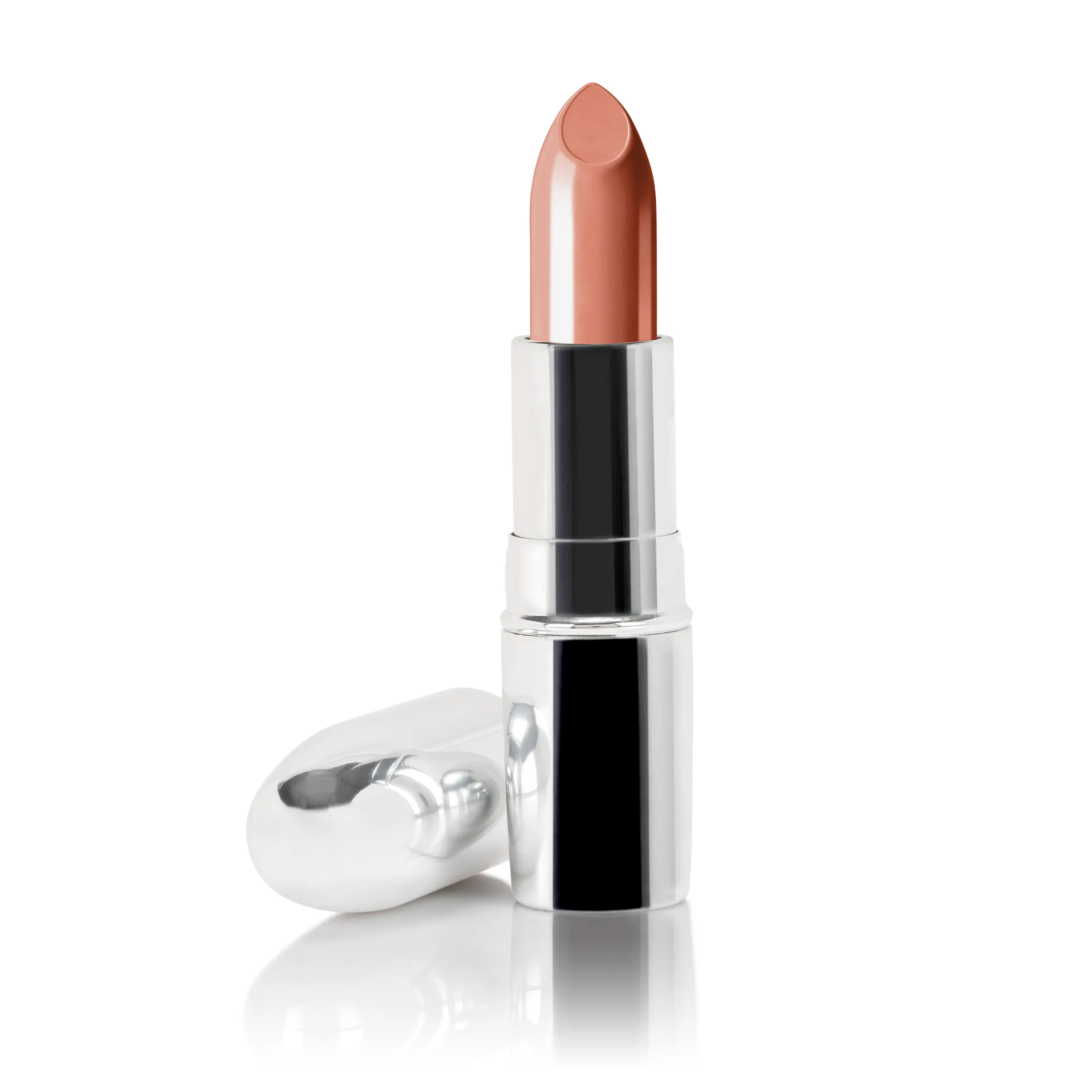 Nude Envie Lipstick in RUSH - Creamy Warm Nude Shade with Vitamin E Shea Butter & Jojoba Oil for Hydration Long Lasting Makeup Finish