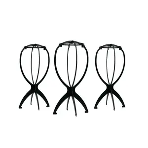 Wig Storage Display Stand, 3 Counts Durable Wig Storage Holder, Hair Wig Display Stand for Home Dormitory Salon Hair Shop, Hair Organization