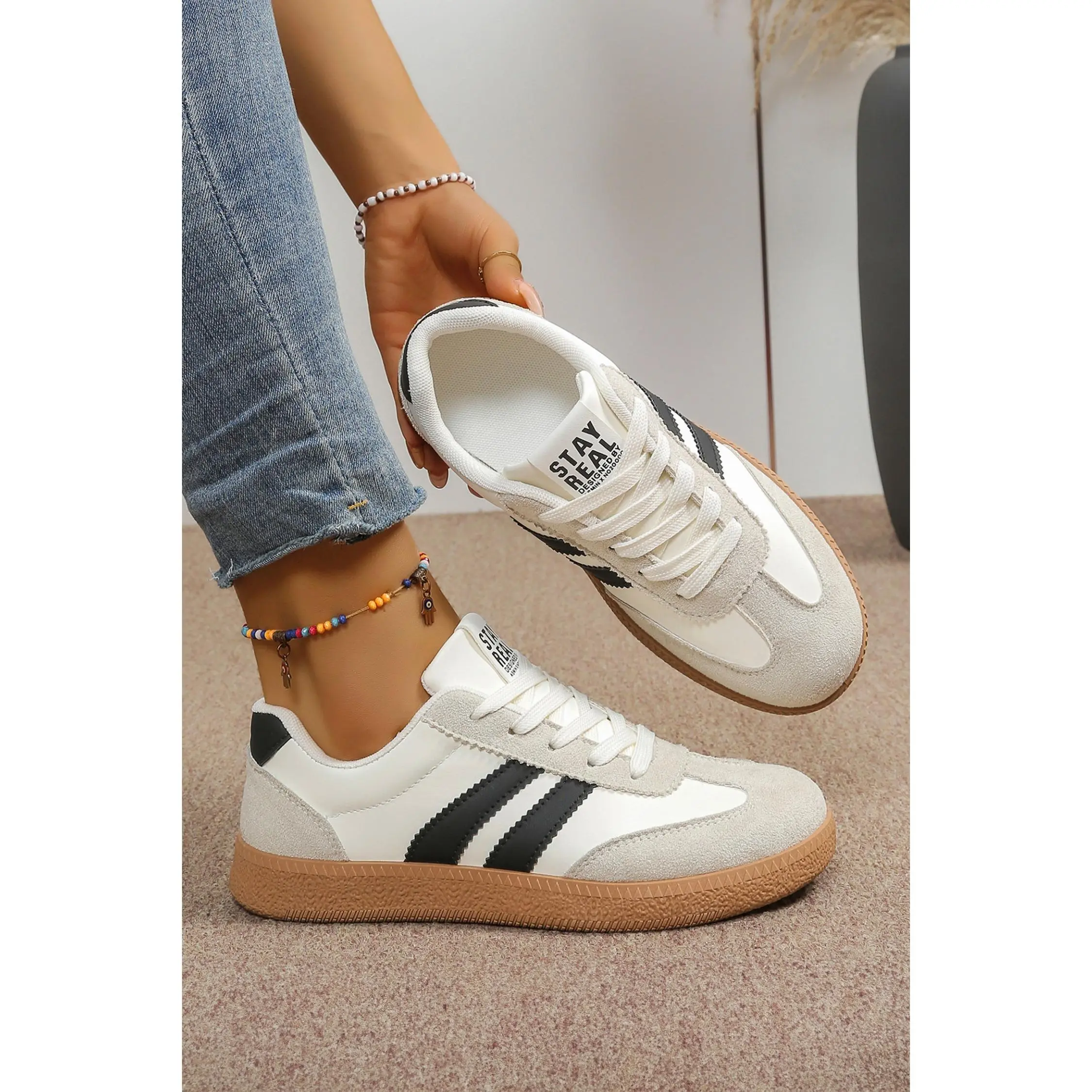 Harper Leather Lace Up Shoes