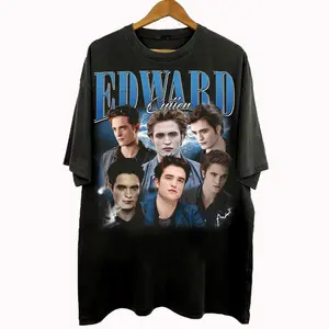 Vintage 90s Bootleg Style Edward Cullen T-Shirt