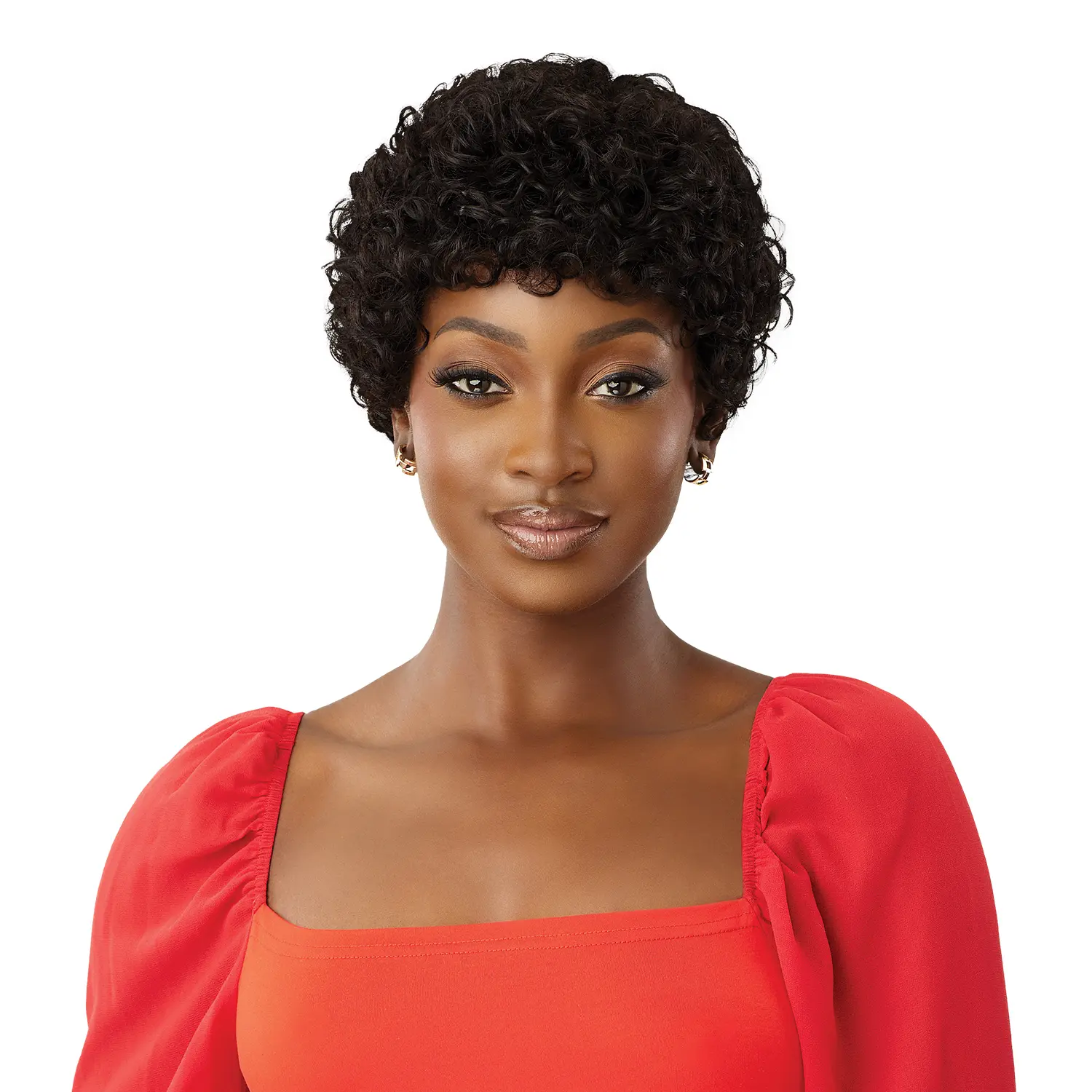 Outre Unprocessed Human Hair Full Machine Wig - HH-Bernice, Glamorous Option for Custom Wig Styling, Glamorous Human Hair Full Machine Wigs