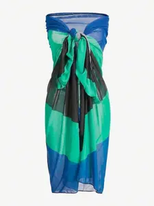 Plus Size Wrap Beach Cover Up Dress for Summer Vacation - Resort Casual Style