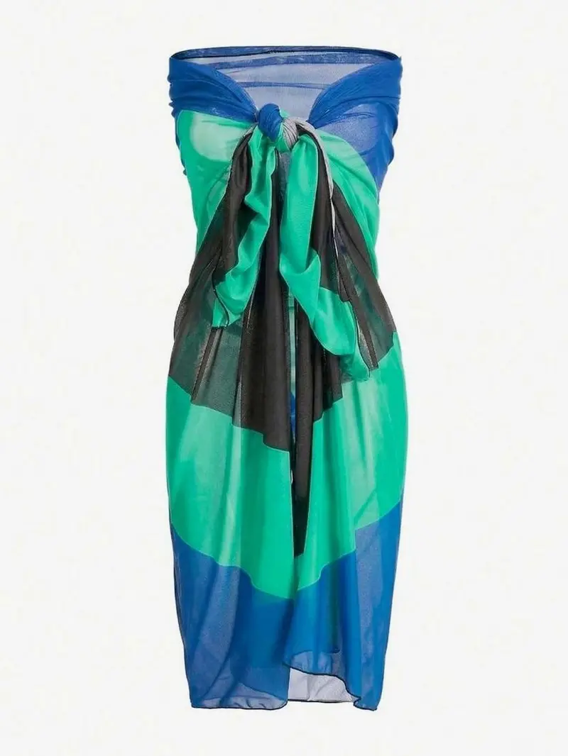 plus size beach wrap dress Plus Size Maxi Flowy Beach Cover Up Wrap Dress In ARMY GREEN
