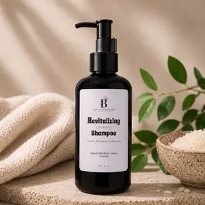Bijou Revitalizing Hair Shampoo , Hair Repairing, Moisturizing, Scalp Cleansing, Natural Ingredients Haircare Biotin Radiant
